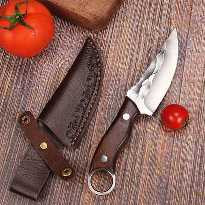 Kitchen Knife Meat Professional Stainless Steel Cleaver Boning Slicer Butcher Fruit Camping Multipurpose Sharp Knife