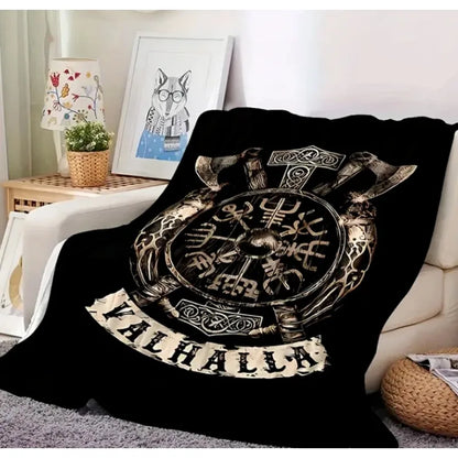 Comfortable and cozy blanket, suitable for camping sofa bed and sofa office, suitable as a gift blanket for all seasons