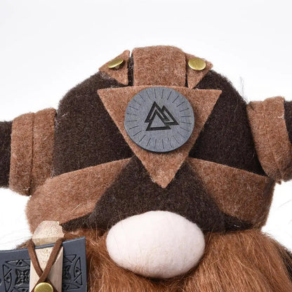 Nordic Viking Gnomes Durable And Reusable Resin Tabletop Statue Decor Plush Gnome Doll Decoration For Fireplace Christmas Tree