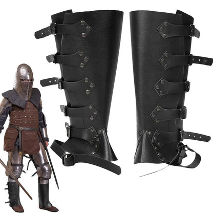 Viking Medieval Boot Gaiter Armor Guard
