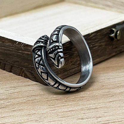 Jörmungandr Viking Ring