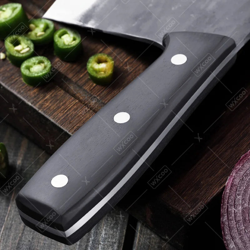 1 PC Stainless Steel Boning Knife Handmade Forged Professional Kitchen Knife Butcher Knife Meat Cleaver Vegetable Fruit Knife