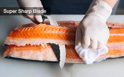 Kitchen Upgraded Viking Knives with Sheath Hand Forged Butcher for Meat Cutting Japanese Cooking Sharp Cleaver Chef and Outdoor