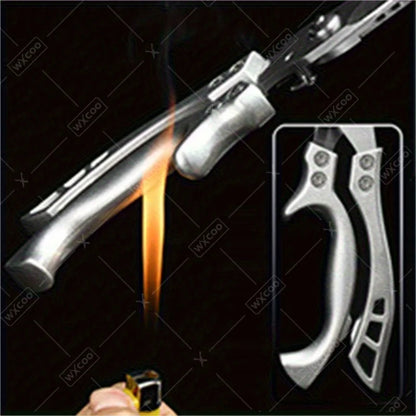 2pcS Kitchen Knife Stainless Steel Handmade Boning Cleaver Butcher Scissors Vegetable Fruit Bone Knife