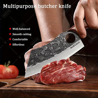 3 PCS Stainless Steel Boning Knife Set Professional High Quality Sharp Handmade Forged Kitchen Utility Cutting Knives
