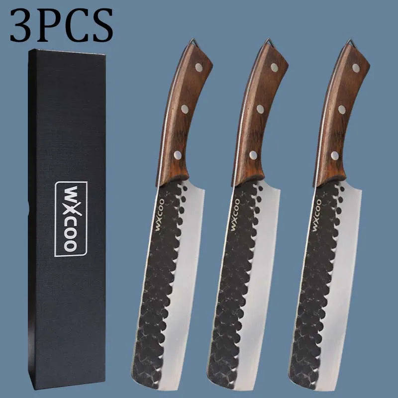 1 PC/3 PCS Stainless Steel Kitchen Knife High Quality Boning Utility Multipurpose Tool for Fruit Vegetable Meat Fish Cutting
