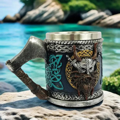 Viking Valhalla Beer Mug