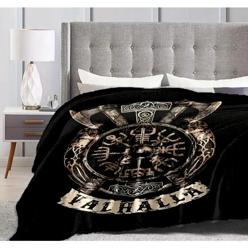 Comfortable and cozy blanket, suitable for camping sofa bed and sofa office, suitable as a gift blanket for all seasons