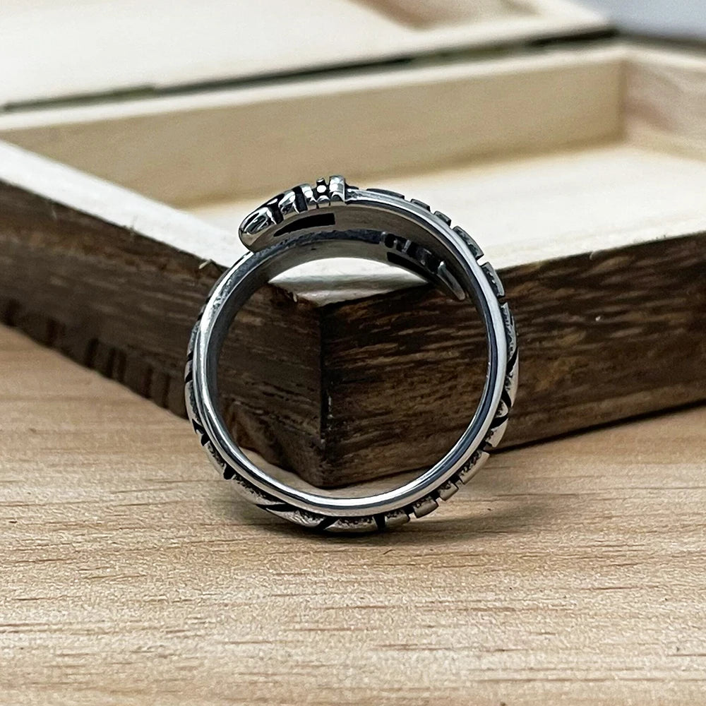 Jörmungandr Viking Ring