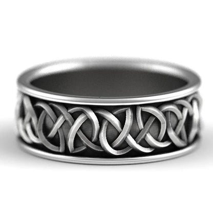 Viking Nordic Mythology Giant Wolf Ring Defense Totem