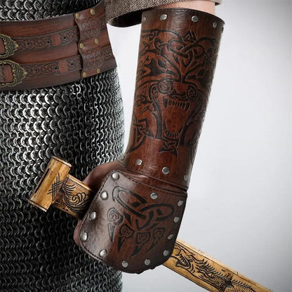 Medieval Arm Gauntlets Nordic