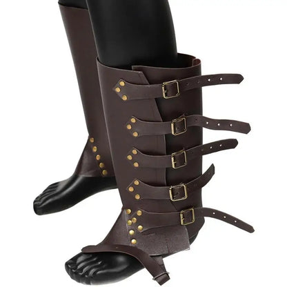 Viking Medieval Boot Gaiter Armor Guard