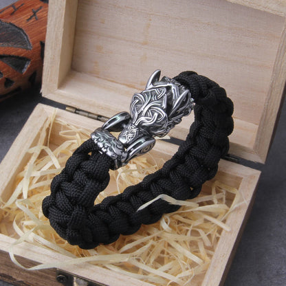 Viking Wolf Bracelet