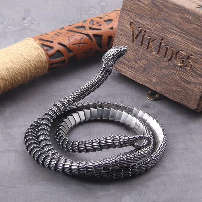 Viking Ouroboros Necklace stainless steel