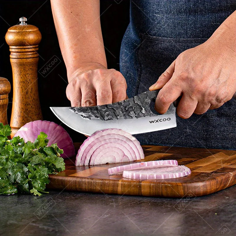 1 PC Kitchen Chef Knife Stainless Steel Multipurpose Boning Knife with Sheath Professional Cooking Knife Utility Kitchen Fish