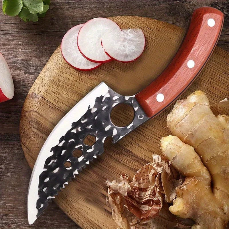 1 PC Stainless Steel Multipurpose Kitchen Chef Boning Knife With Sheath Professional Cutting Fish Barbecue Convenience Knife