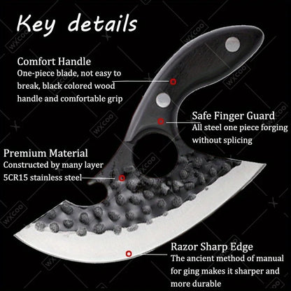 1 PC Multipurpose Kitchen Chef Knife Portable Knife Professional Outdoor Cutting Machete Fish for Kitchen Convenience
