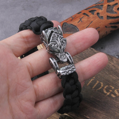 Viking Wolf Bracelet