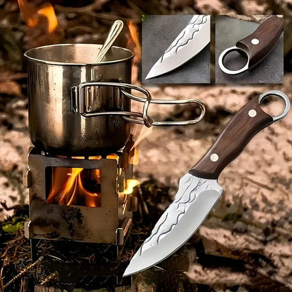 Outdoor Stainless Steel Knife Mini Sharp Pocket Knife Jungle Expedition Equipment High Hardness Survival Knife