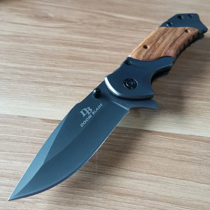 Stainless Steel Blade Tomahawk: Jungle Machete with Non-Slip Handle for Outdoor Camping & Survival