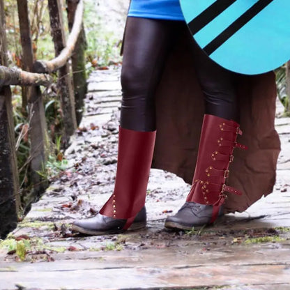 Viking Medieval Boot Gaiter Armor Guard