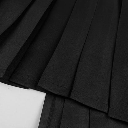 Men's Leather Skirt Spring And Autumn New Rock Non-Mainstream Punk Style Casual Large Size Half Skirt  cosplay costumes