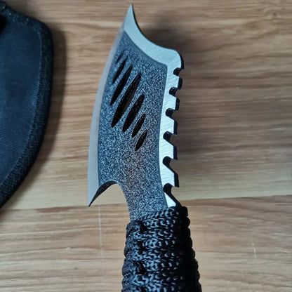 Stainless Steel Blade Tomahawk: Jungle Machete with Non-Slip Handle for Outdoor Camping & Survival