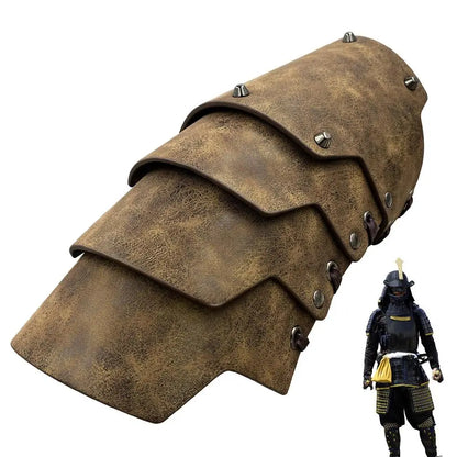 Medieval Bracers Medieval Arm Guard Bracers Cosplay Arm Bracers PU Leather Costume Bracer Viking Bracers For Historical
