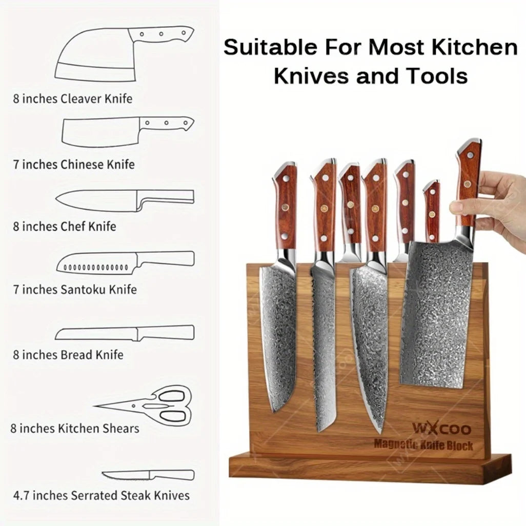 1PCS 6PCS 7PCS Professional Stainless Steel Chef Knife Set Handmade Forged Kitchen Knives Vegetable Cutting Utility Boning Fish
