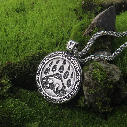 Viking Necklace Bear Claw