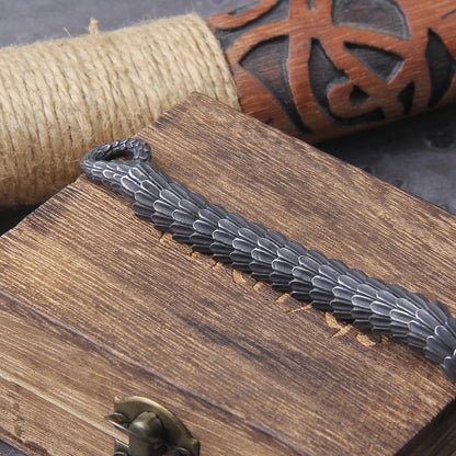 Stainless Steel Black Snake Chain Bracelet