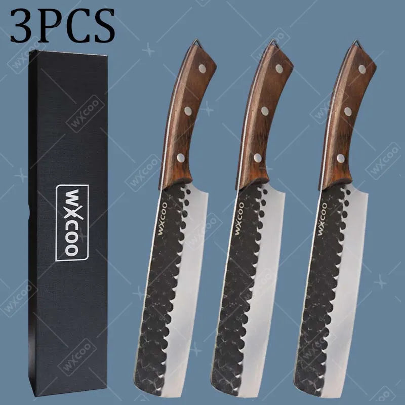 1 PC/3 PCS Stainless Steel Kitchen Knife High Quality Boning Utility Multipurpose Tool for Fruit Vegetable Meat Fish Cutting