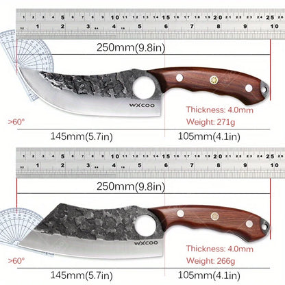 3 PCS Stainless Steel Boning Knife Set Professional High Quality Sharp Handmade Forged Kitchen Utility Cutting Knives