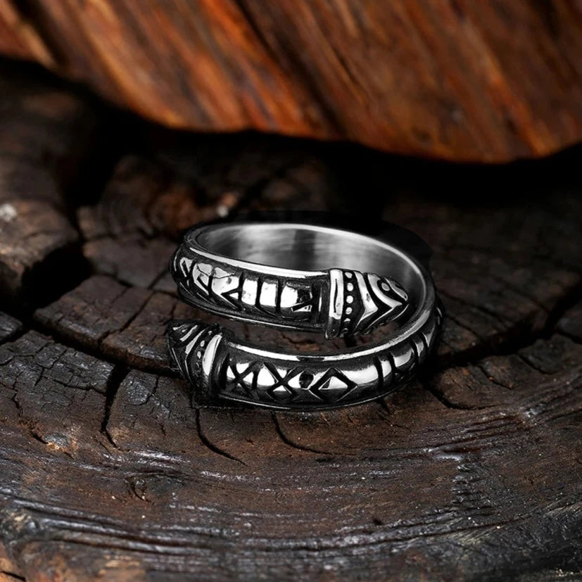 Jörmungandr Viking Ring