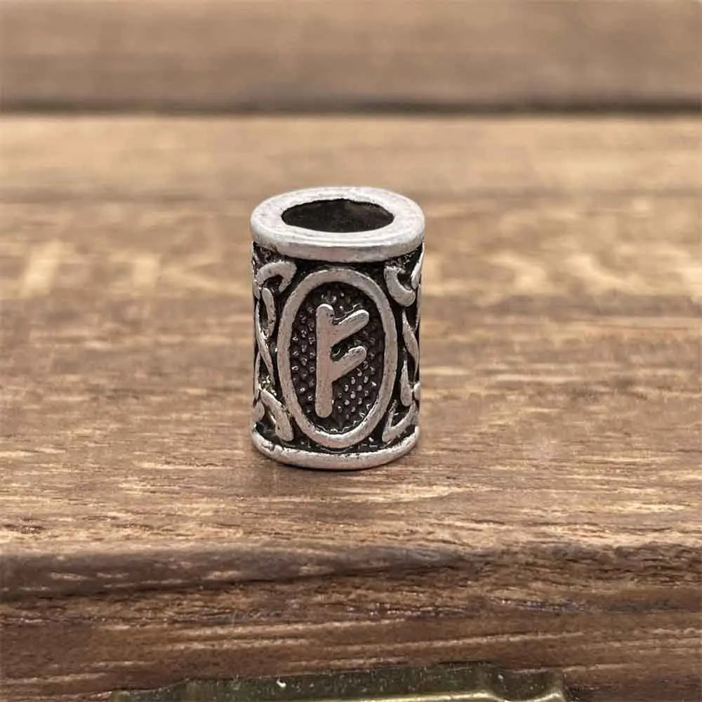 Norse Runes Beads Vikings Runic Letter Bead