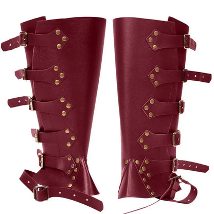 Viking Medieval Boot Gaiter Armor Guard