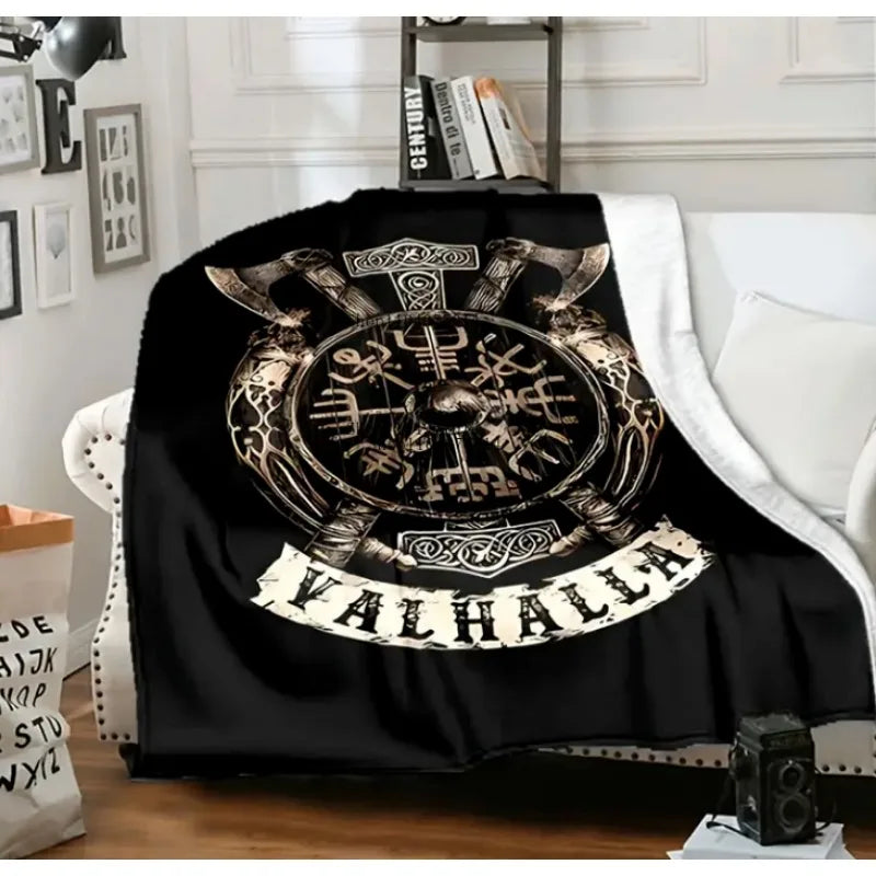 Comfortable and cozy blanket, suitable for camping sofa bed and sofa office, suitable as a gift blanket for all seasons