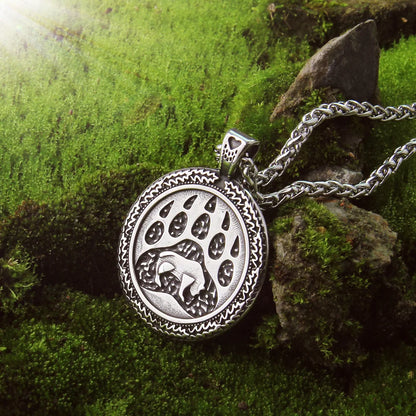 Viking Necklace Bear Claw