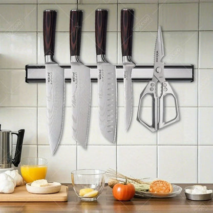 1/5/6PCS Handmade Chef Knife Set Stainless Steel Kitchen Knives Professional Multipurpose Beef Boning Sashimi Utility Cutting