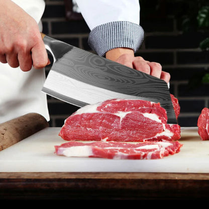 Damascus Kitchen Knife Cleaver Cooking Knives Stainless Steel Chinese Knife Slicer Chef Knife Cutter Kitchen Tools For Home