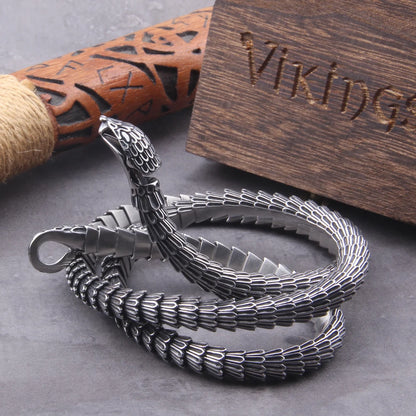 Viking Ouroboros Necklace stainless steel