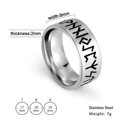 Viking Ring- Runic