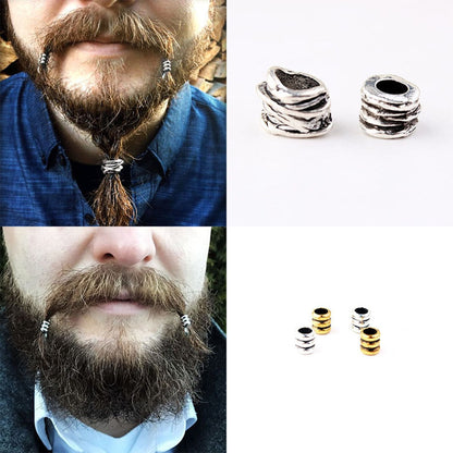 Stripe Viking Beard Beads