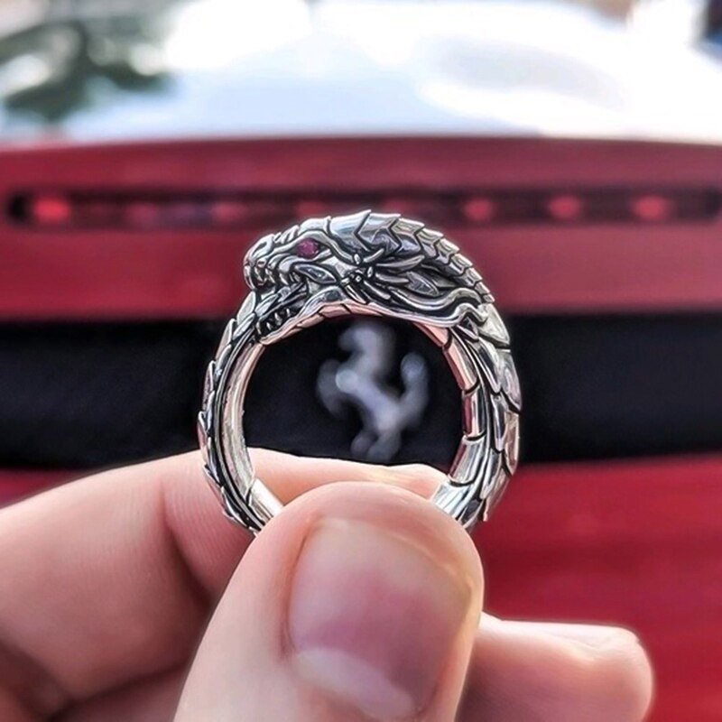 Jormungandr Viking Ring