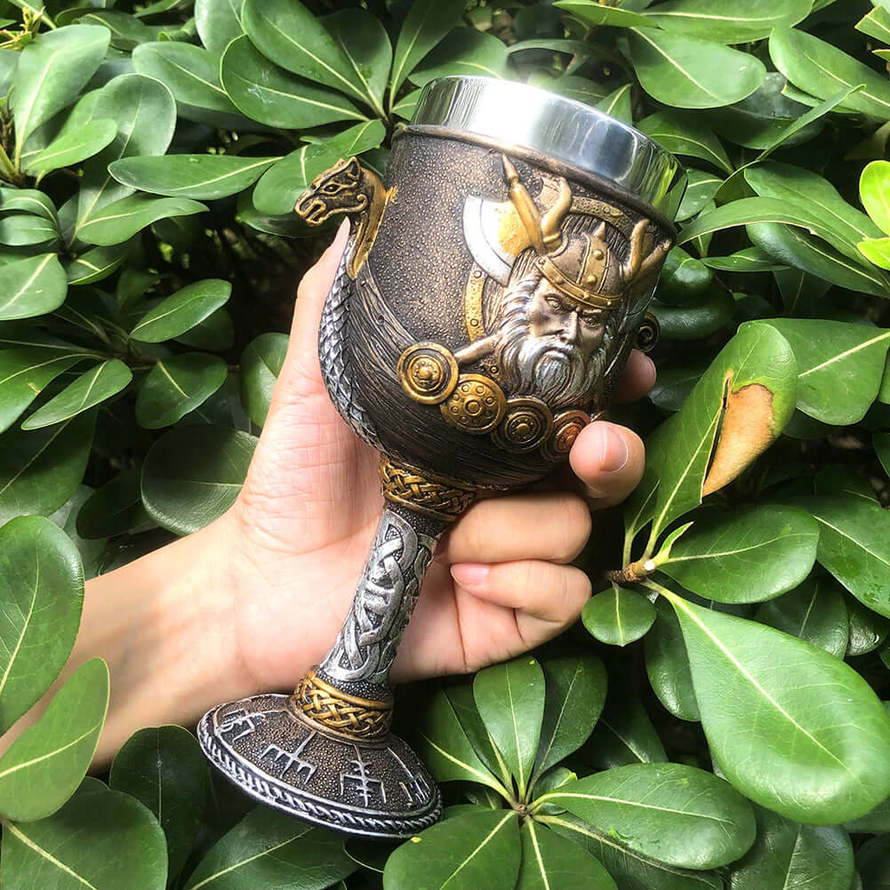 Drakkar Viking Ship Chalice Goblet