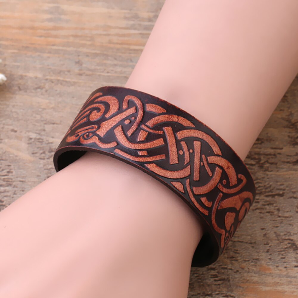 Leather Wristbands Bracelets | Kairos Traders