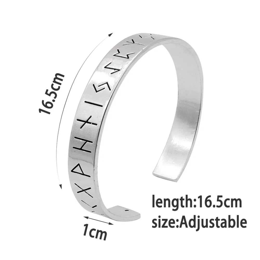 Viking Runes Arm Ring Bracelet