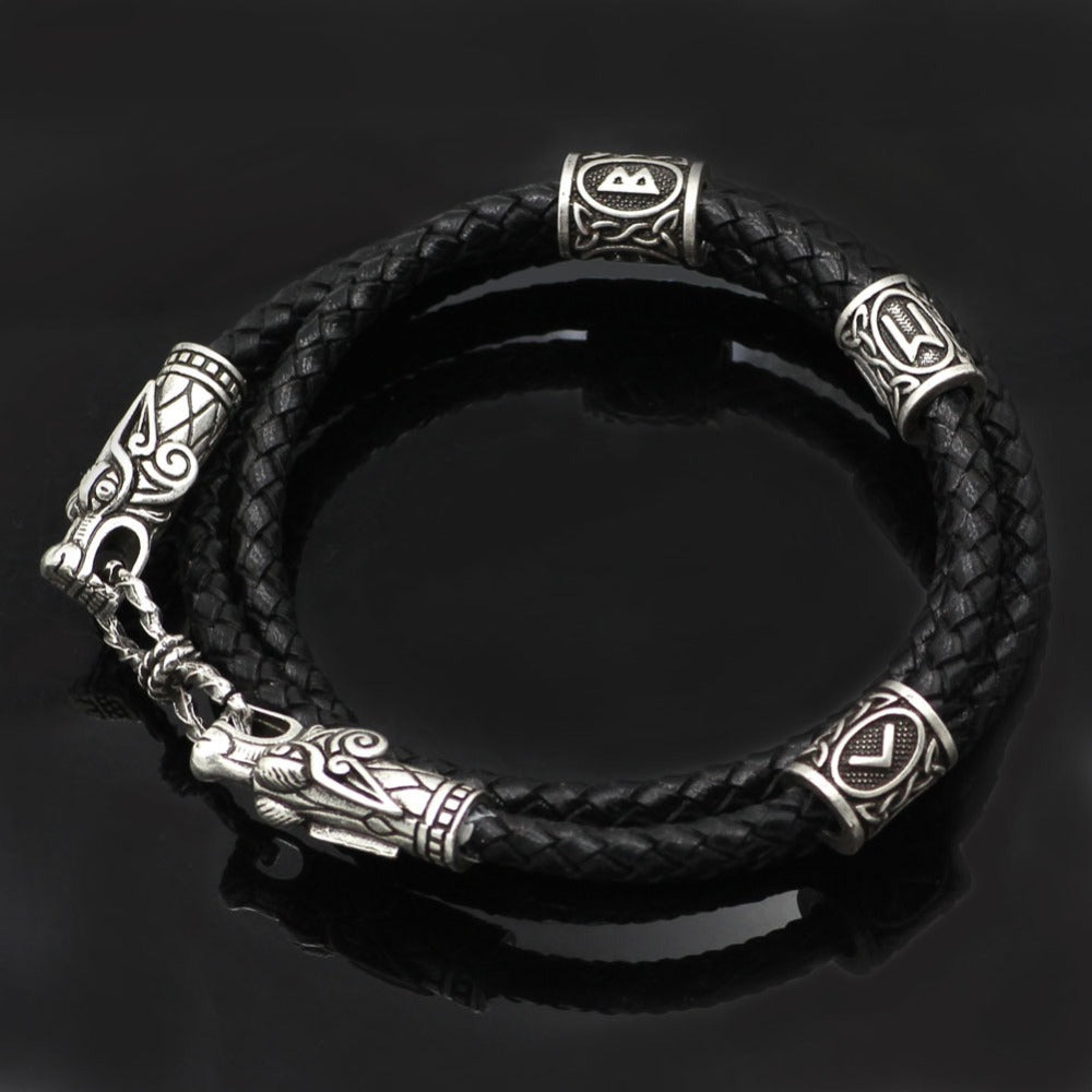 Viking Leather Bracelets Norse Inspired Wristbands Free Shipping viking-leather-bracelets-norse-inspired-wristbands-free-shipping