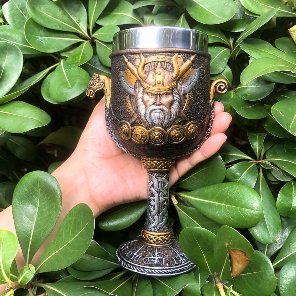 Drakkar Viking Ship Chalice Goblet