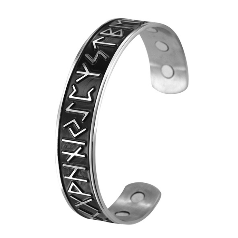 Viking Rune Cuff Bracelet Arm Ring